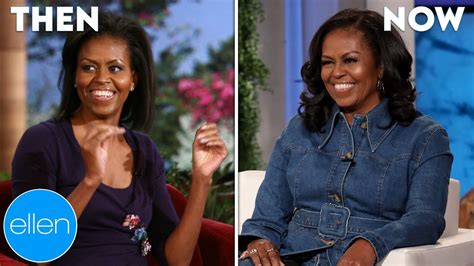 Then and Now: Michelle Obama's First and Last Appearances on 